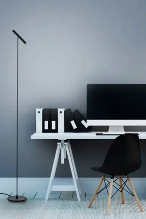 Paul Neuhaus PURE-TUTUA Staande lamp LED Zwart, 1-licht Beperkte Voorraad