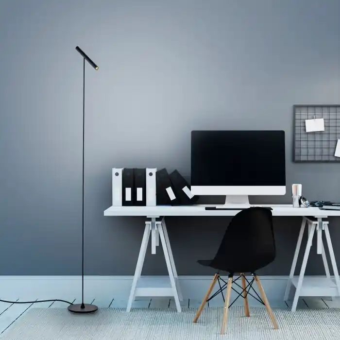 Paul Neuhaus PURE-TUTUA Staande lamp LED Zwart, 1-licht Beperkte Voorraad