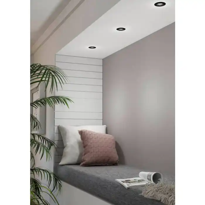 Weekendaanbieding Eglo PENETO Inbouw verlichting LED Zwart, 1-licht