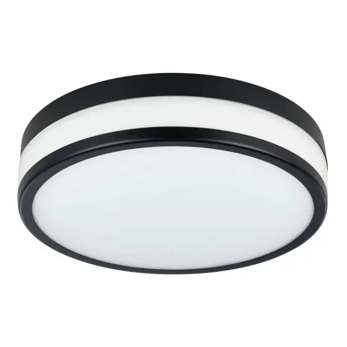 Eglo LED PALERMO Plafondlamp Zwart, 3-lichts Lage Prijs