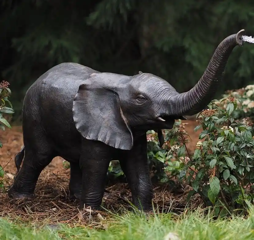 Beeld brons Olifant 93cm Flitsaanbieding