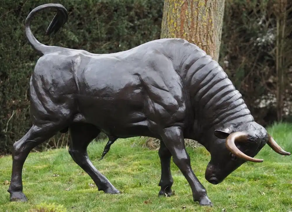 Beeld brons stier Bestseller