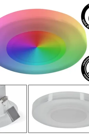 Armaes Inbouw verlichting LED Wit, 1-licht, Kleurwisselaar Weekendaanbieding