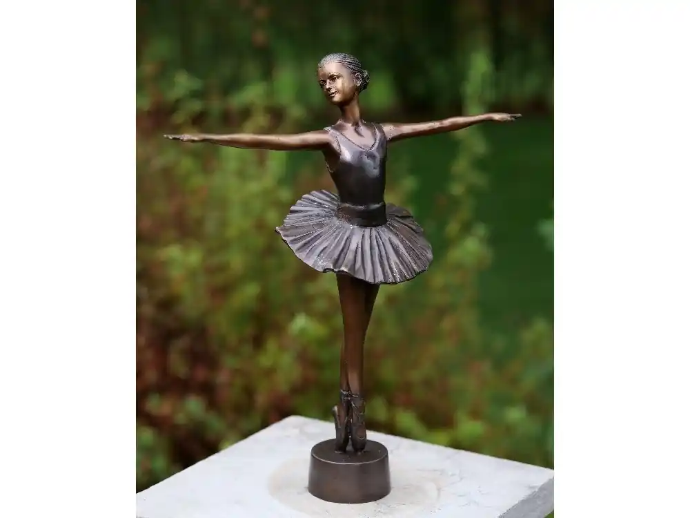 Beeld brons ballerina 33cm Korting