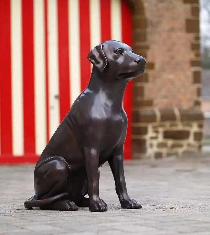 Beeld brons hond Finale Uitverkoop