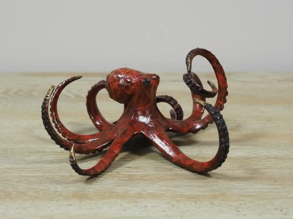 Speciale Aanbieding Bronzen beeld Octopus