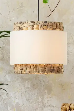 Uitverkoop Brilliant Waterlilly Hanglamp Zwart, 1-licht