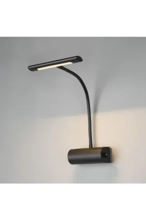 Beste Prijs Trio Curtis Muurlamp LED Zwart, 1-licht