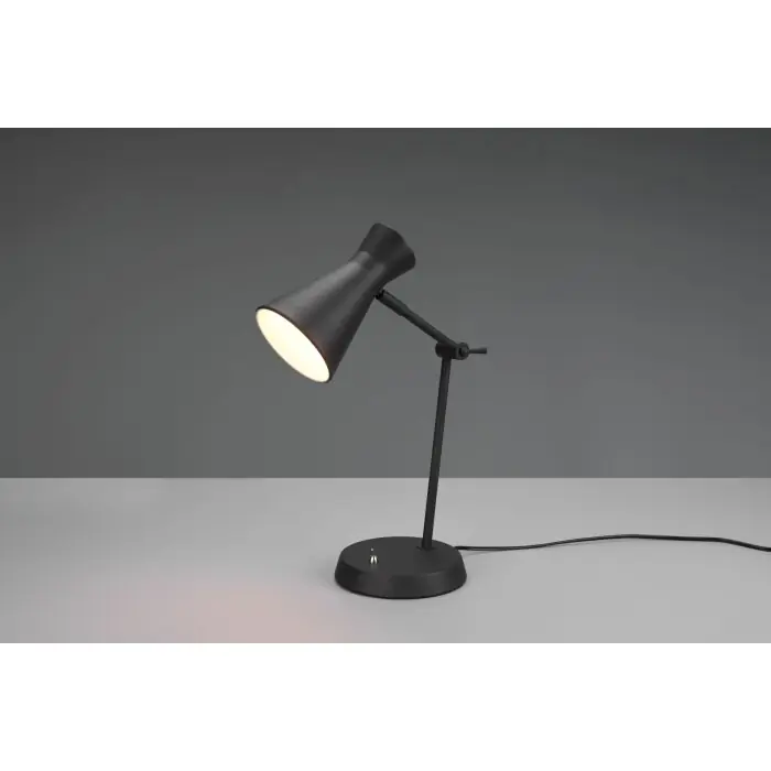 Reality Enzo Tafellamp Zwart, 1-licht Tijdelijk Beschikbaar