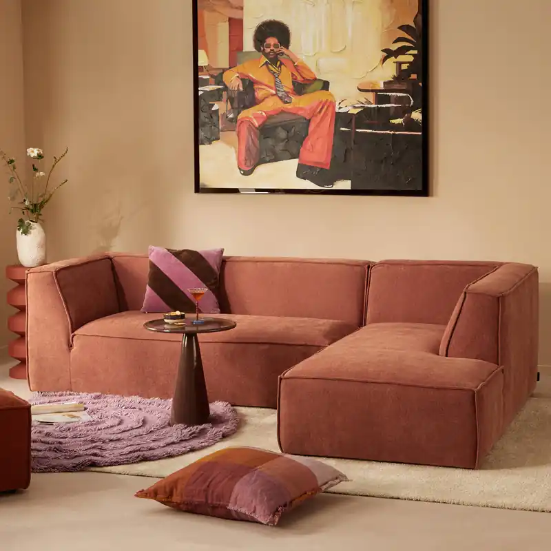 Dagaanbieding NOUS Living hoekbank rechts Newton