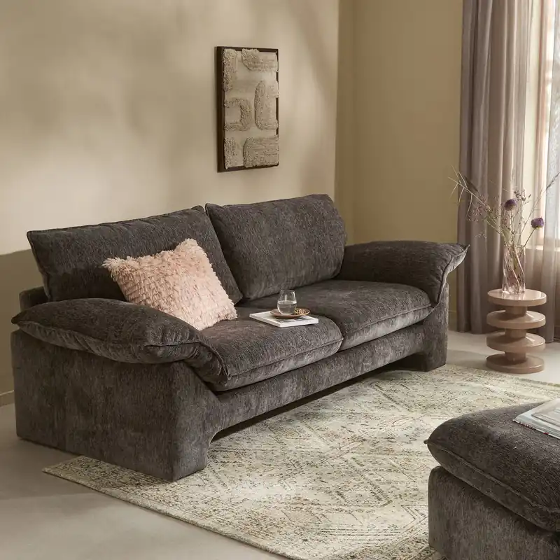 Laatste Versie NOUS Living 3-zitsbank Woodstock