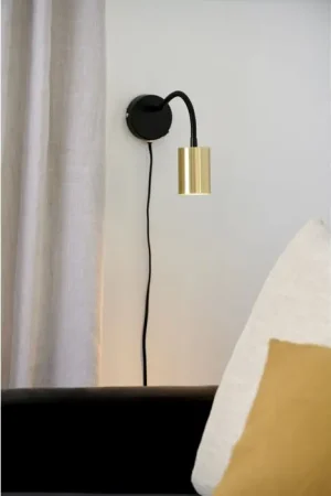 Nordlux EXPLORER Muurlamp Messing, 1-licht Superprijs