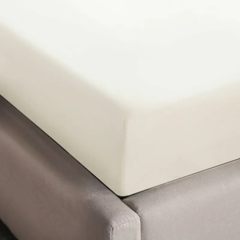 Exclusieve Aanbieding NOUS Living basis hoeslaken - ecru