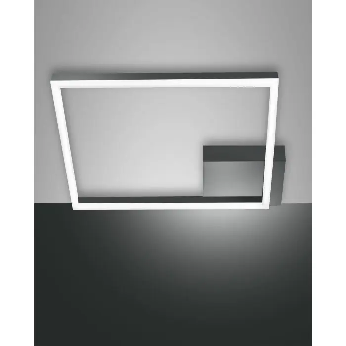 Fabas Luce Bard Plafondlamp LED Antraciet, 1-licht Actieprijs