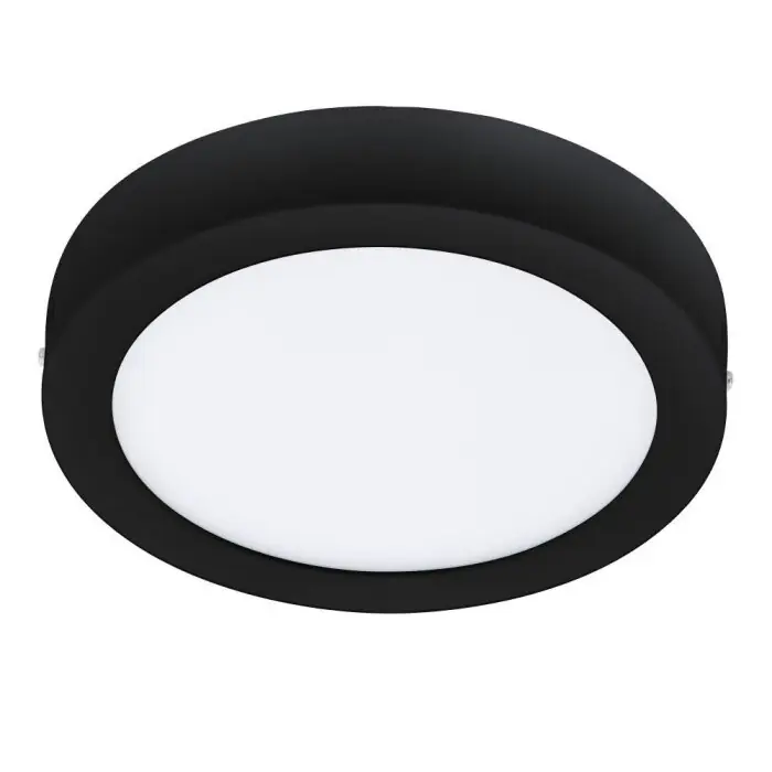 Eglo FUEVA-Z Plafond opbouw verlichting LED Zwart, 1-licht Alleen Vandaag