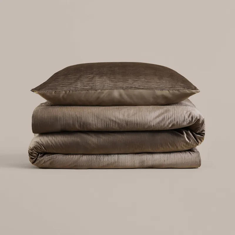 Korting Sleeptime velvet dekbedovertrek 1-persoons (140x220 cm)
