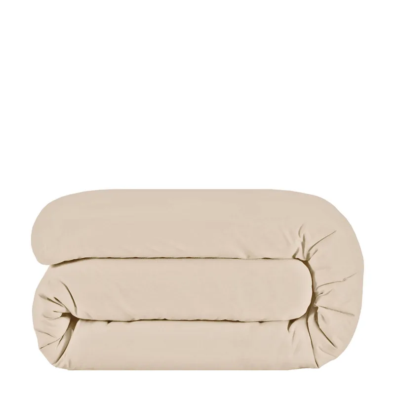 NOUS Kids basis dekbedovertrek ledikant - beige (100x135 cm) Koop Online