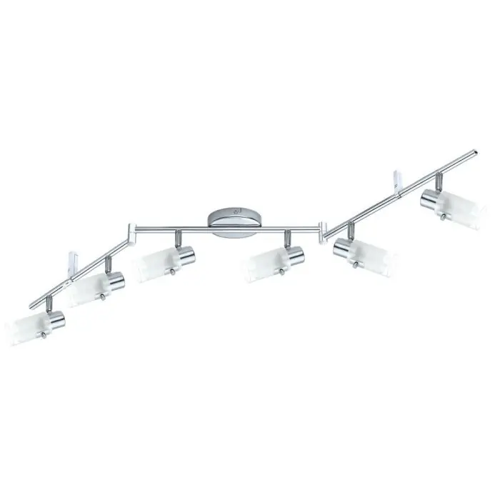 Exclusieve Aanbieding Eglo ORVIETO Plafondlamp LED Chroom, 6-lichts