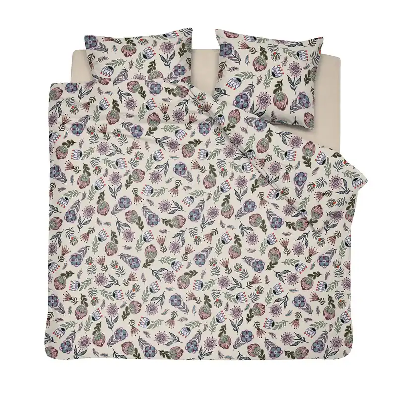 Cinderella katoen satijnen dekbedovertrek lits-jumeaux (240x220 cm) Exclusieve Aanbieding