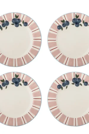 Bloomingville ontbijtbord Carry (Ø20,5 cm) (set van 4) Weekendaanbieding