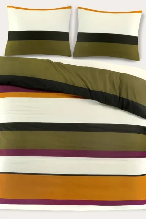 Actieprijs NOUS Living katoenen dekbedovertrek 2-persoons (200x200 cm)