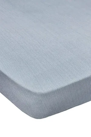 WildWood katoenen baby ledikant hoeslaken 70x140 cm French Summer Stripes Gratis Retour