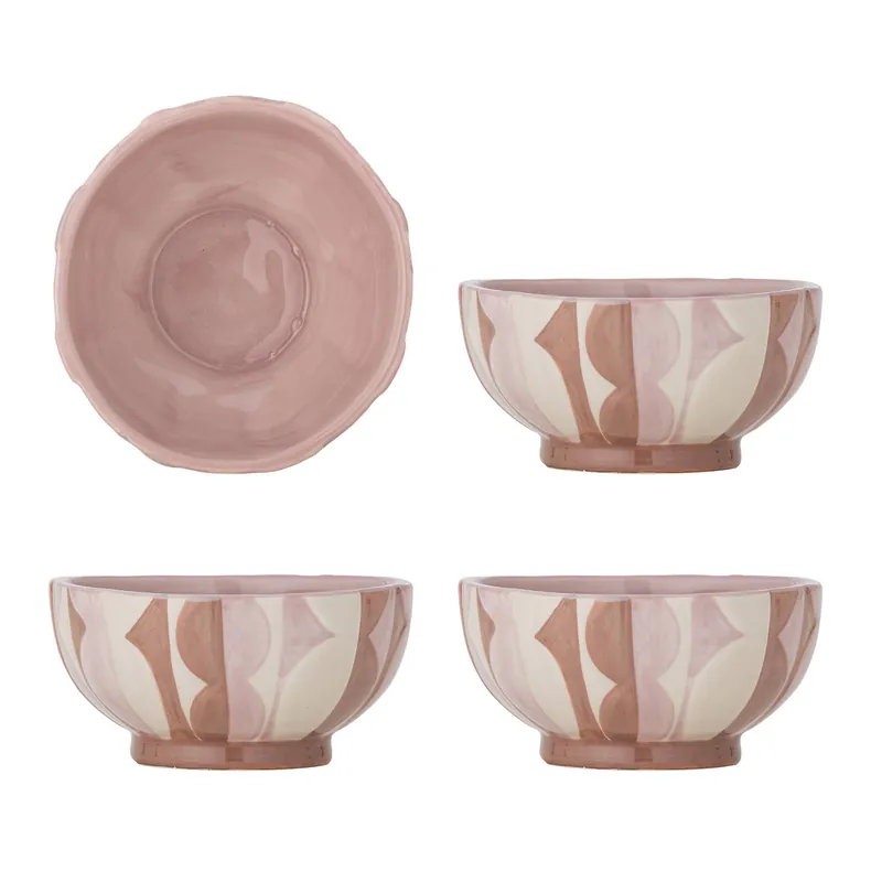 Superprijs Bloomingville kom Saul (set van 4) (Ø12,5 cm)