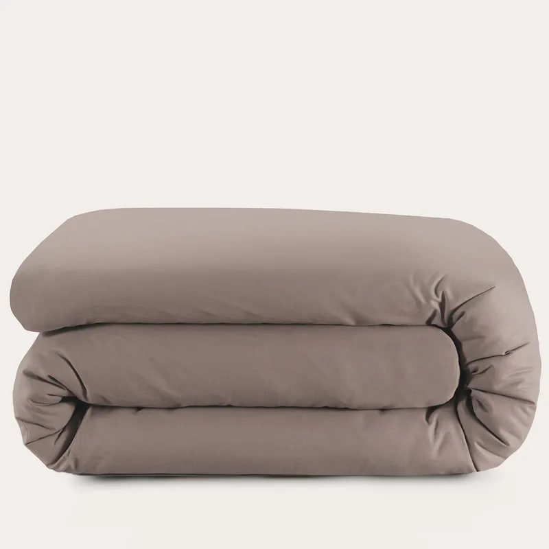 Nu Kopen NOUS Kids basis dekbedovertrek ledikant - taupe (100x135 cm)