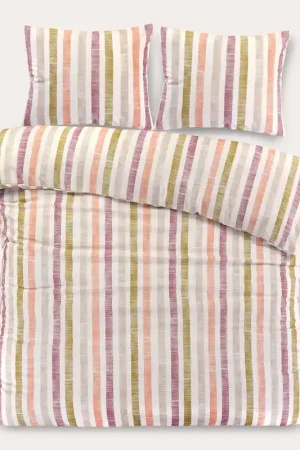 Weekendaanbieding W katoen-polyester dekbedovertrek lits-jumeaux (240x220 cm)