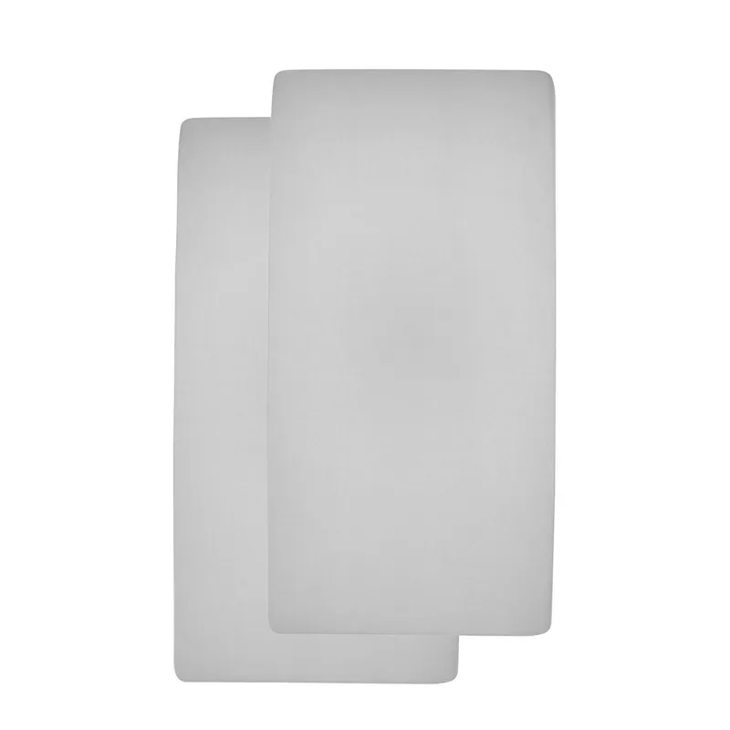 Fabrieksprijs Meyco katoenen jersey hoeslaken wieg 40x80/90 cm (set van 2)