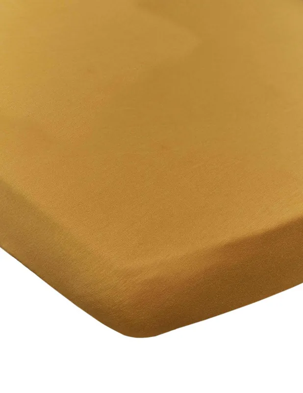 WildWood katoenen baby wieg hoeslaken 40x80 cm Ochre Direct Verzonden