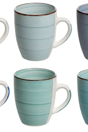 Cookinglife Mokken Delice Blauw 350 ml - 6 stuks Beste Prijs