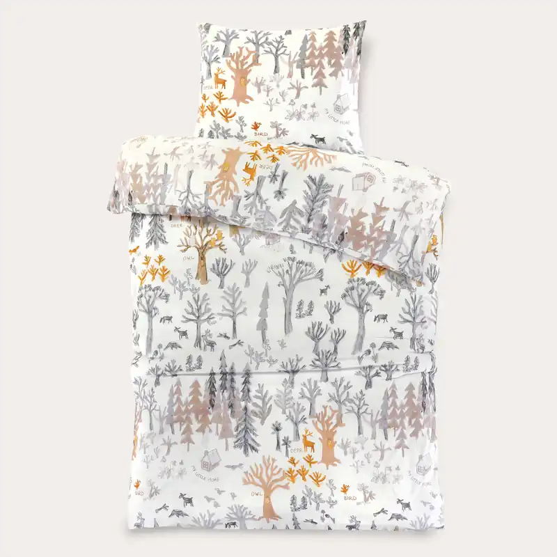 Direct Beschikbaar NOUS Kids katoenen dekbedovertrek kinderbed (120x150 cm)