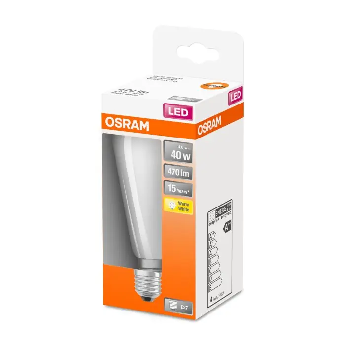 OSRAM LED Retrofit E27 4 Watt 2700 Kelvin 470 Lumen Lage Prijs