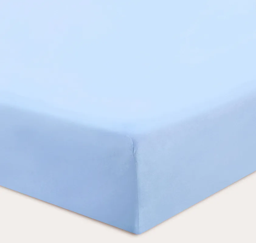 Hoge Kwaliteit NOUS Kids basis baby hoeslaken wieg 80 x 40 cm lichtblauw