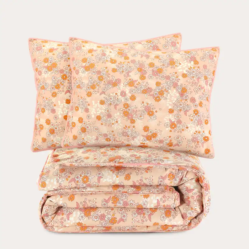 Aanbieding NOUS Living katoenen dekbedovertrek lits-jumeaux (240x220 cm)