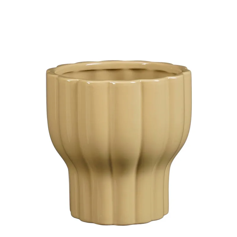 Seizoensaanbieding Mica Decorations bloempot Lise (19,5x19,5 cm)