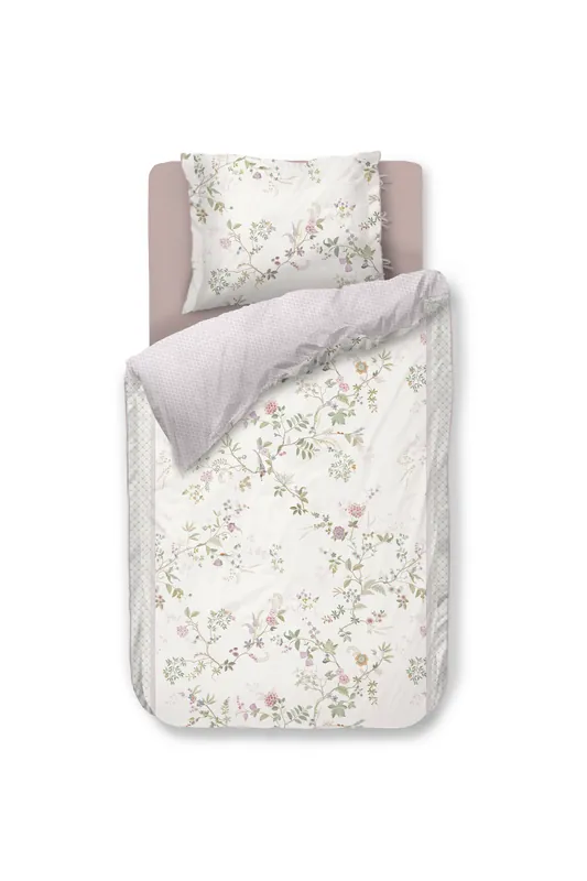 Pip Studio perkal katoenen dekbedovertrek 1-persoons (140x220 cm) Uitverkoop