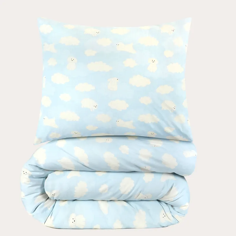 NOUS Kids katoenen dekbedovertrek kinderbed (120x150 cm) Direct Beschikbaar