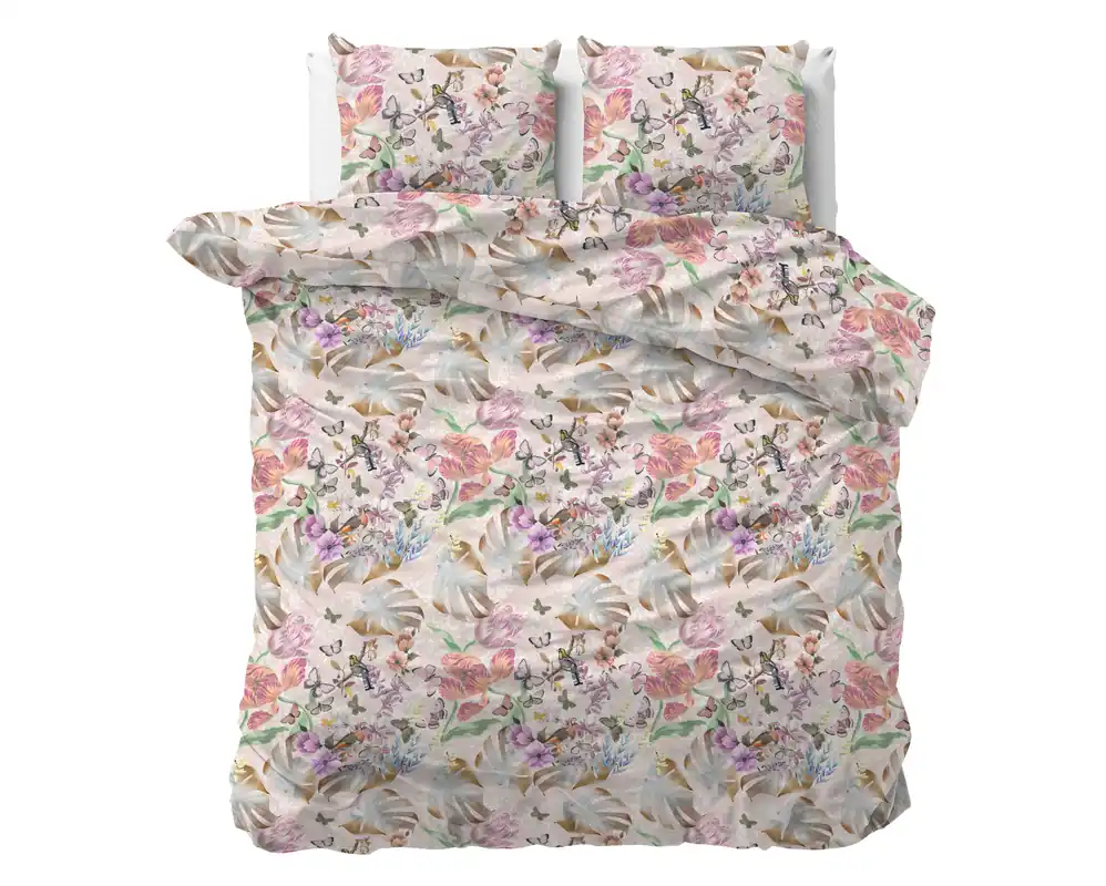 Beperkt Aanbod Sleeptime polyester-katoenen dekbedovertrek lits-jumeaux (240x220 cm)