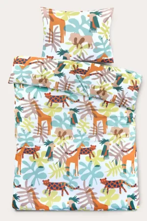 Beste Prijs NOUS Kids katoenen dekbedovertrek kinderbed (120x150 cm)