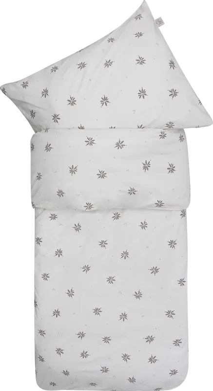 Witlof for kids Tuck-Inn dekbedovertrek kinderbed Little Charm ecru/grijs Betrouwbaar