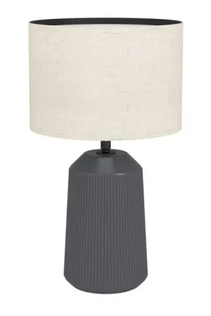Weekendaanbieding Eglo CAPALBIO Tafellamp Grijs, 1-licht