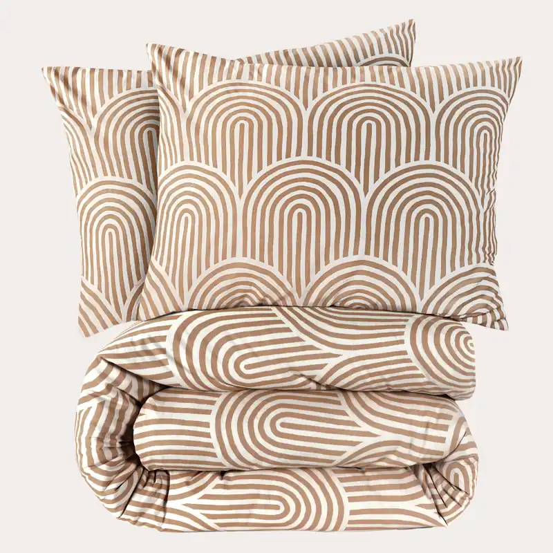 Dagaanbieding NOUS Living katoenen dekbedovertrek lits-jumeaux (240x220 cm)