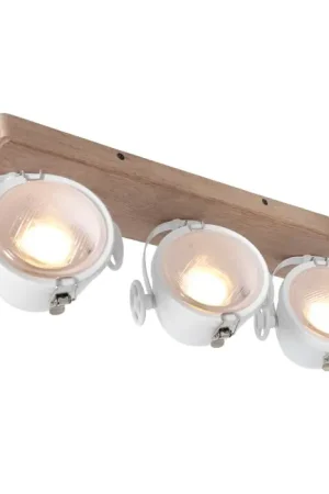 Tijdelijk Beschikbaar Steinhauer Michelle Plafondlamp Natuurlijke kleuren, 3-lichts
