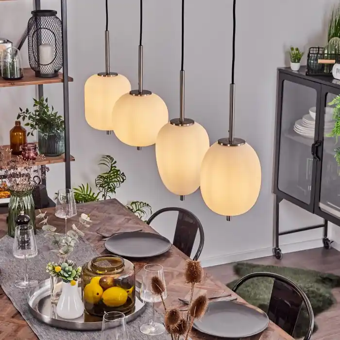 Verbania Hanger Wit, 4-lichts Express Levering
