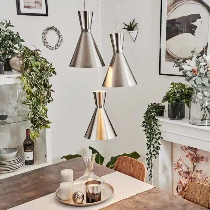 Vijes Hanger Nikkel mat, 3-lichts Goedkoop