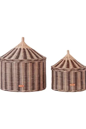 OYOY Mini opbergmand Circus (set van 2) Must-Have