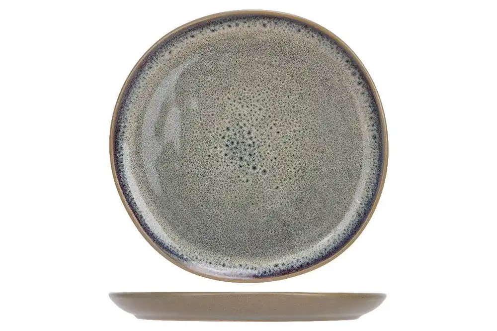 Cosy & Trendy Ontbijtborden / Dessertborden Onna Sand-Green ø 20.5 cm - 6 Stuks Betaalbaar