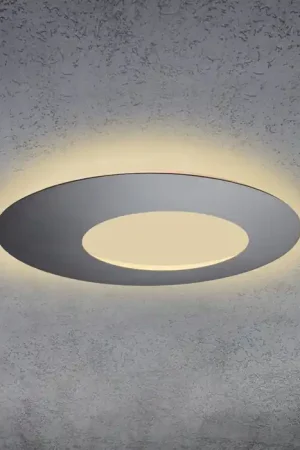 Escale BLADE OPEN Plafondlamp LED Antraciet, Grijs, 1-licht Finale Uitverkoop